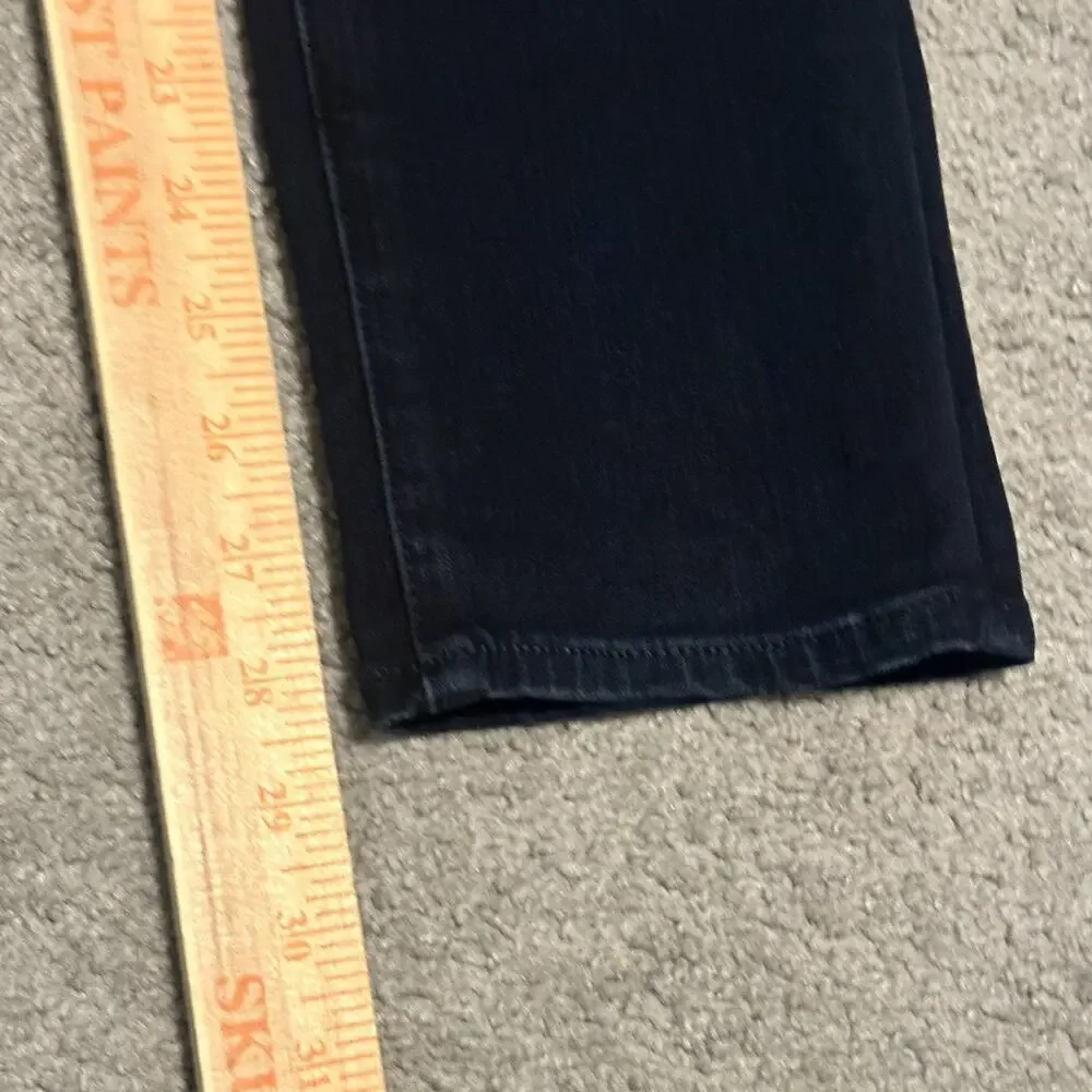 AG Adriano Goldschmied Jeans Women 28R The Prima‎ Mid Rise Cigarette Dark Blue
